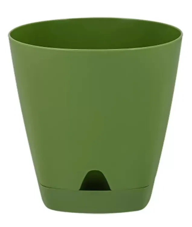 Кашпо amsterdam прикорневой полив оливковый 2,5л ING6200ОЛ/12