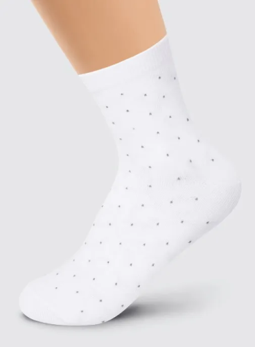 CLEVER носки женские market line L1002 белый р.23