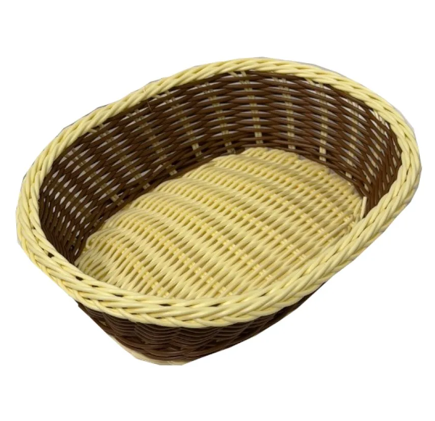 Корзинка плетеная пластик 26*20*8см ED25263