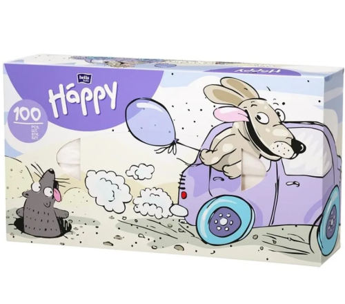 BELLA салфетки универсальные двухслойные микс a'100шт