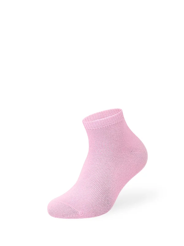 OMSA носки детские гладь укороченный 21C02 rosa р.27-30