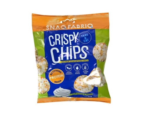 Чипсы Снек Фабрик протеиновые Сметана и зеленый лук 50г; 14