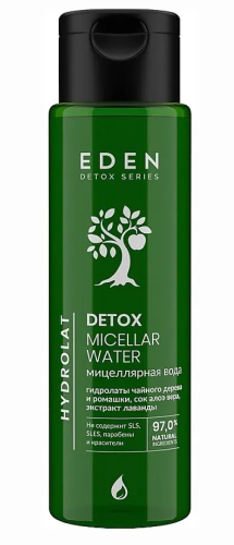 EDEN вода мицеллярная detox hydrolat 200мл