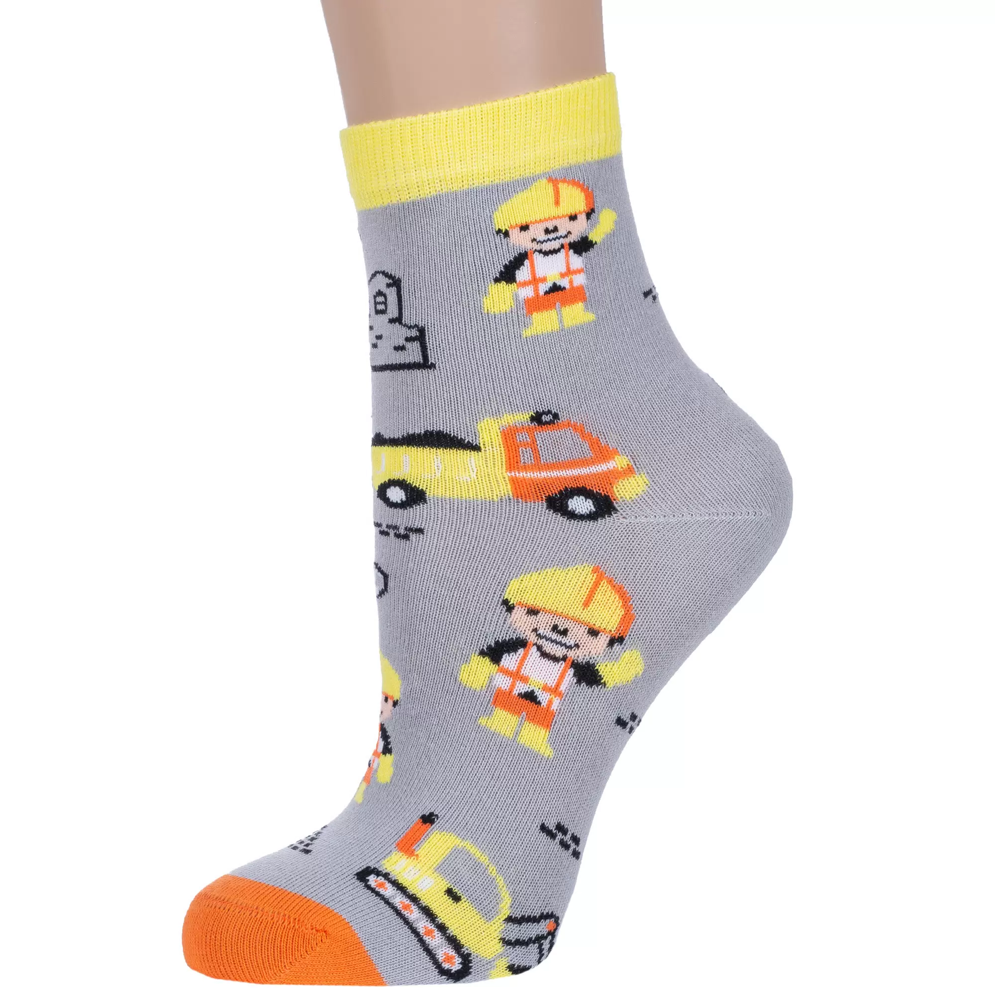 Носки детские С2152 серый р.14-16