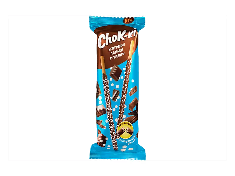 CHOK-KI соломка в глазури с кокосовой стружкой 40гр/3