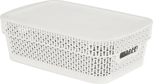 AJUR корзина д/хранения цв.белое облако 3л KL411111048