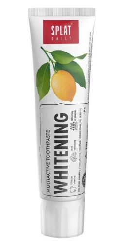 SPLAT паста зубная daily whitening отбеливающая 100г