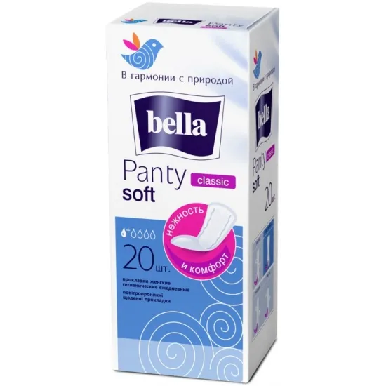 BELLA Panty прокладки ежедневные classic 20шт BE-021-RN20-099