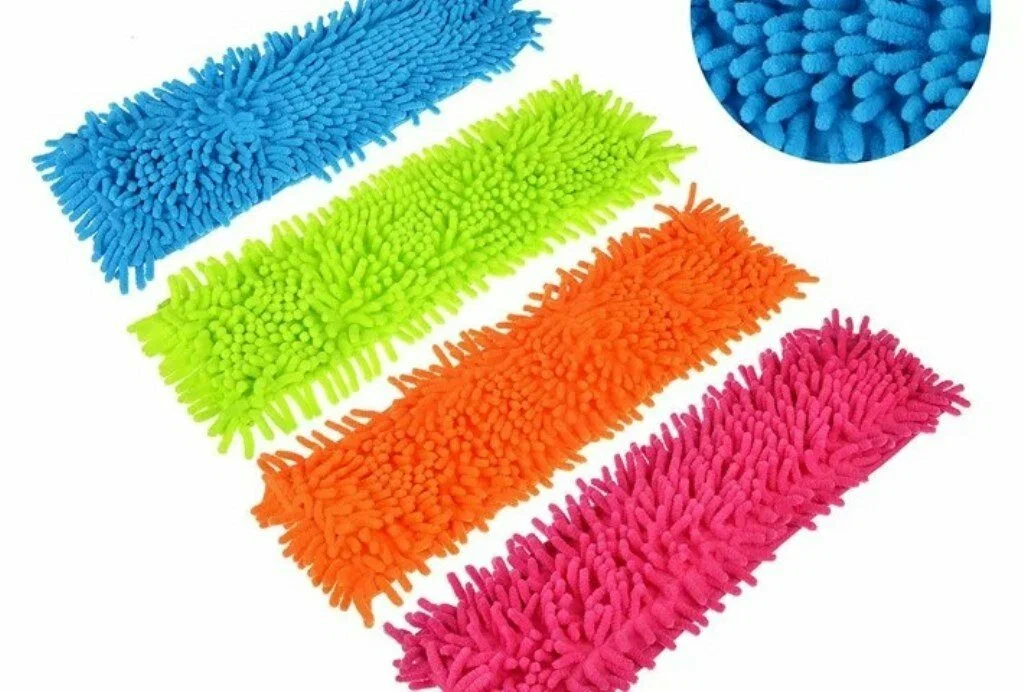 NATAM запасная часть из микрофибры к швабре длинный ворс 43*14см 90262 2128                        