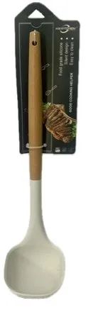 KITCHEN Половник силикон цв.белый ED25213