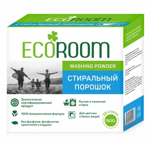 ECOROOM Eco порошок стир 1,5кг