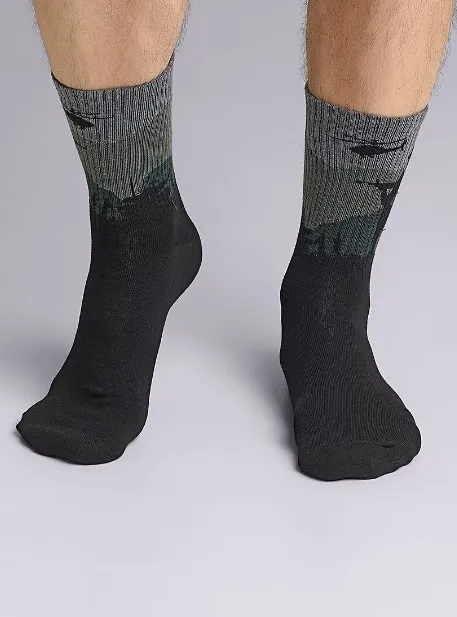 CLEVER носки мужские К3384 23Ф черный р.25