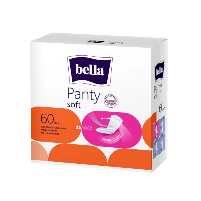BELLA Panty soft прокладки ежедневные 60шт BE-021-RN60-096