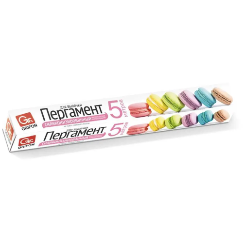 GRIFON пергамент д/выпечки силиконизированный 38см*8м G-06