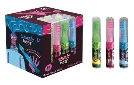 МОЗГ ZOMBIE желе щетка зубная 7г/30