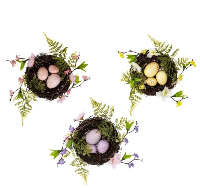 Гнездо пасхальное 16*15*5см 816263
