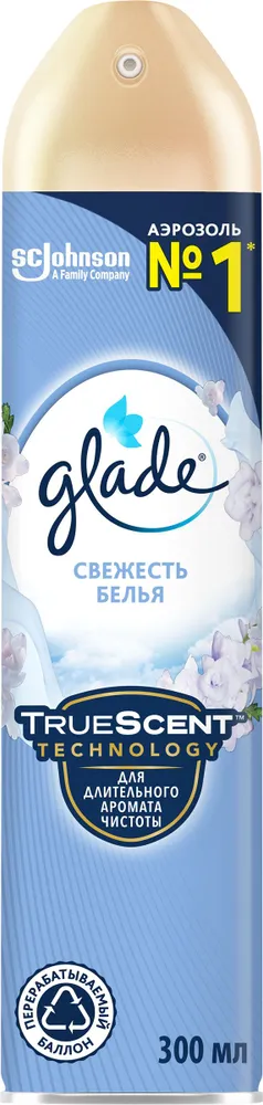 GLADE освежитель воздуха свежесть белья 300мл
