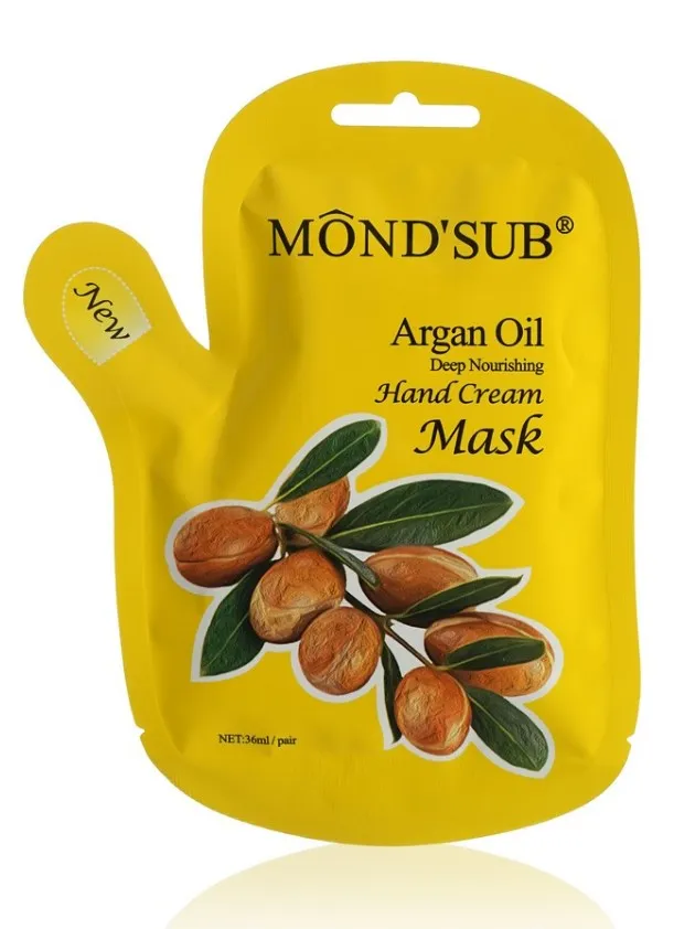 MOND'SUB маска д/рук перчатки питательная с маслом арганы 36мл