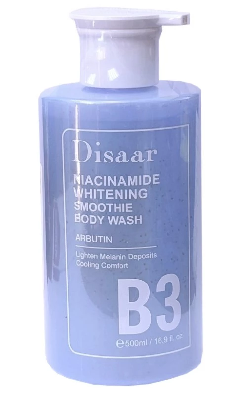 DISAAR гель д/душа с ниацинамидом niacinamide whitening smoothie body wash 500мл
