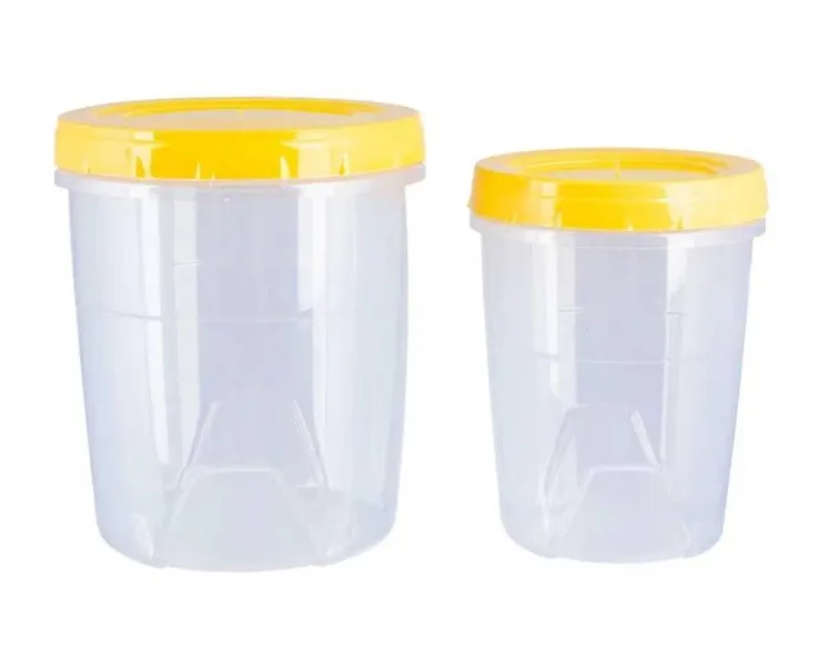 Набор банок с закручивающейся крышкой 600мл/1,3л C43302