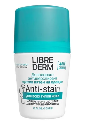 LIBREDERM дезодорант-антиперспирант 48 часов без следов на одежде 50мл