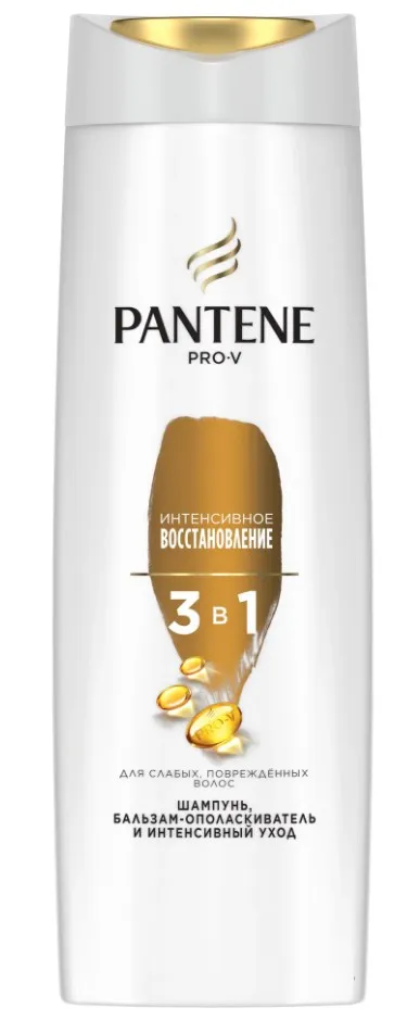 PANTENE шампунь д/волос интенсивный уход 3в1 интенсивное восстановление 360мл