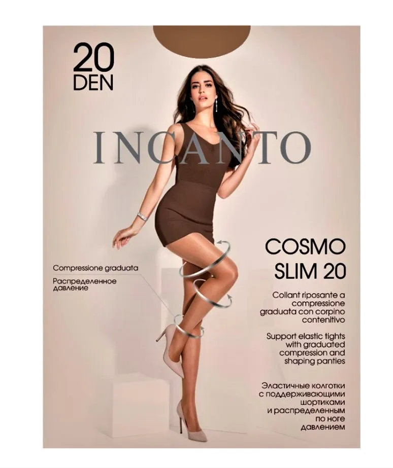 INCANTO колготки женские cosmo slim 20 дайно р.2