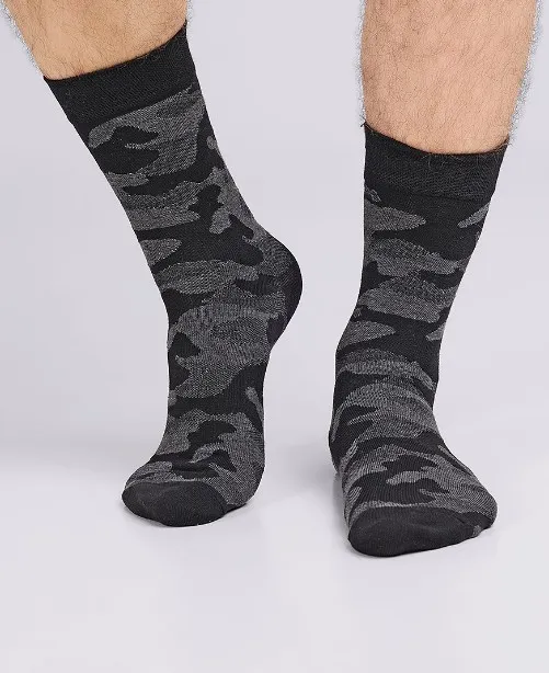 CLEVER носки мужские К3426 23Ф черный р.25