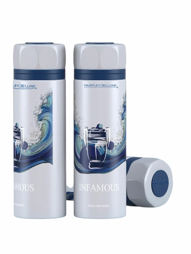PARFUM DE LUXE дезодорант-спрей д/мужчин парфюмированный infamous 200мл
