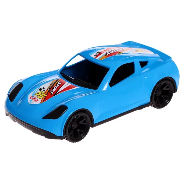 Машина turbo v цв.голубой 18,5см И-5848