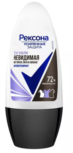 REXONA антиперспирант жен. ультраневидимая 50мл ролл                                               