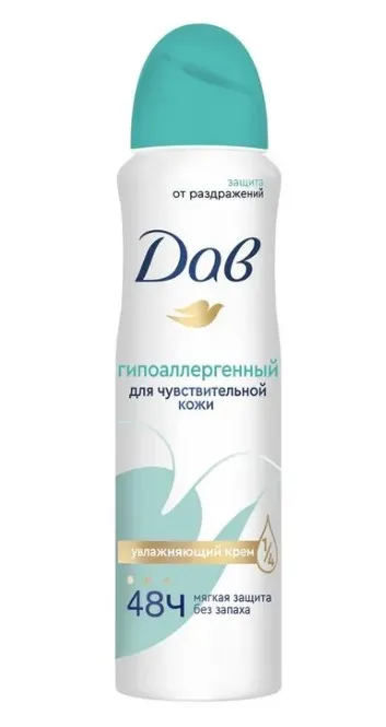 DOVE антиперспирант жен. бережная забота 150мл спрей