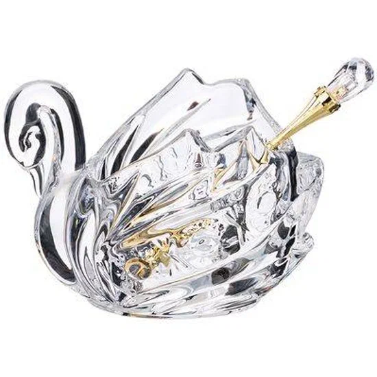 LEFARD Muza Crystal икорница с ложкой 11*7*8,5см 355-273