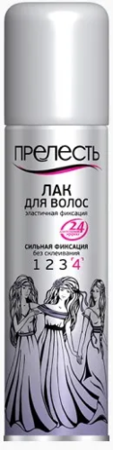 ПРЕЛЕСТЬ лак д/волос сильной фиксации 160мл