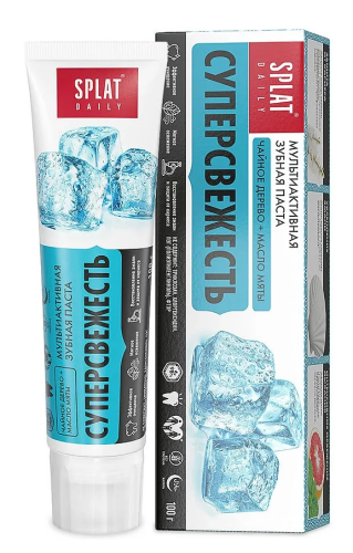 SPLAT паста зубная daily super fresh суперсвежесть 100г