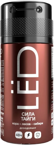 LЁD дезодорант-спрей мужской сила тайги 150мл
