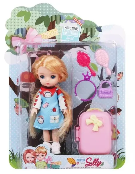 Набор игровой туристка: кукла, предм. 5шт, блистере 91087-B