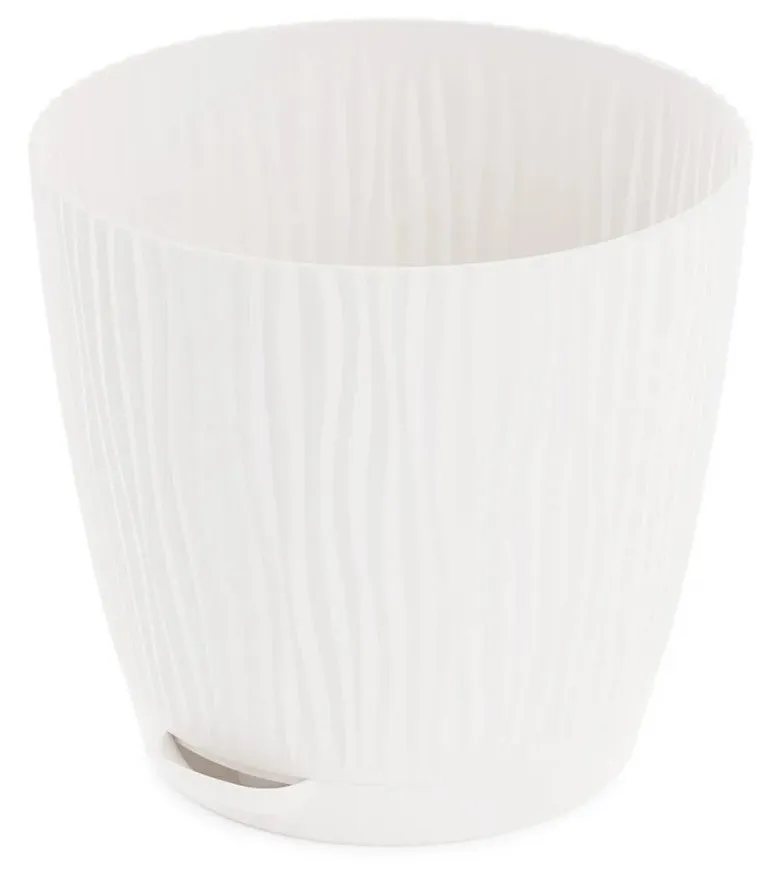 Кашпо флис цв.белый 0,7л М8426/24