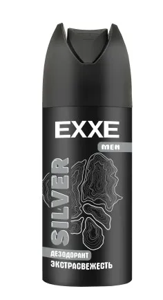 EXXE MEN антиперспирант аэрозоль silver 150мл