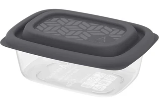 Контейнер универсальный гурман графит 0,31л СВЧ АП 1013