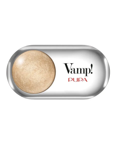 PUPA тени д/век запеченные сияющие vamp! wet&dry т.201