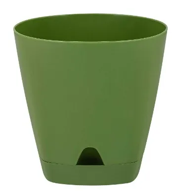 Кашпо amsterdam прикорневой полив оливковый 4л ING6201ОЛ/6