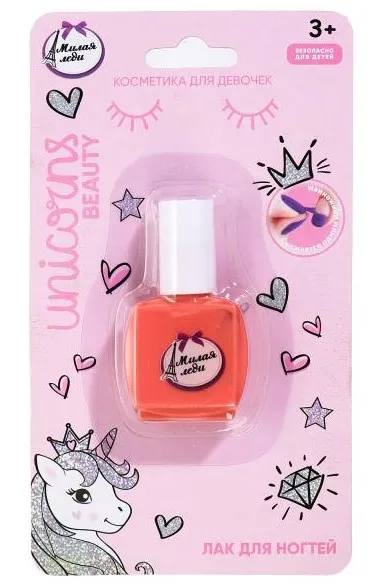 МИЛАЯ ЛЕДИ лак д/ногтей коралл 15226-MG-TTG-FT