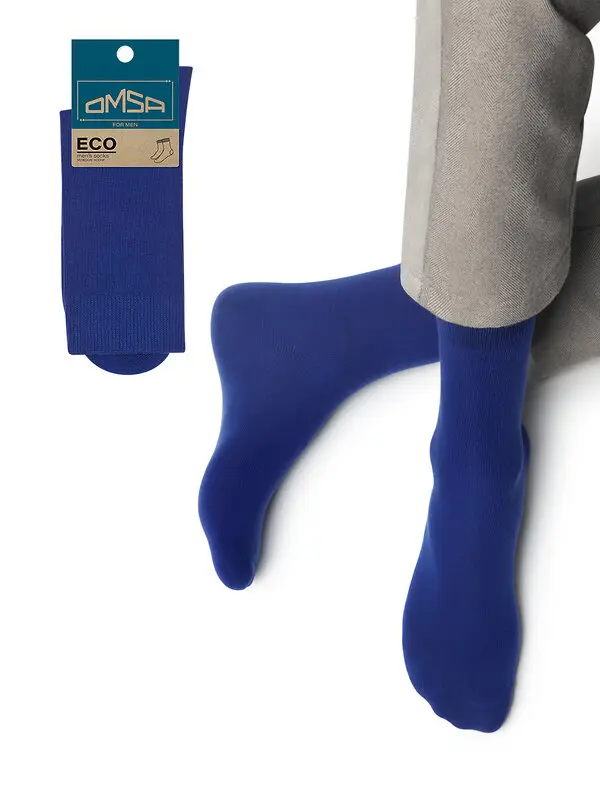 OMSA носки мужские 401 колорс ультрамарин р.39-41