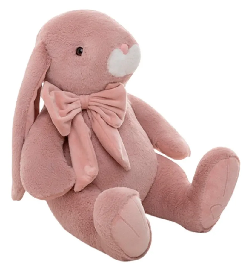 КУЛЬТ ТОЙС игрушка мягкая кролик Банни сидя 37см пудровый КБ/37/131-3