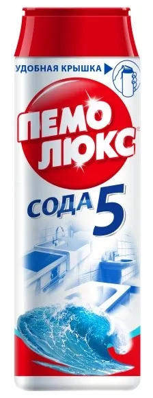 ПЕМОЛЮКС порошок чистящий морской бриз 480г