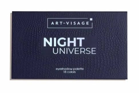 ART-VISAGE палетка теней д/век 18 тонов night universe