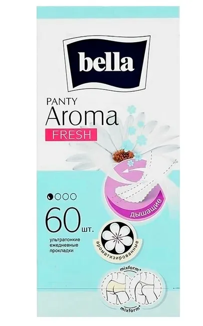 BELLA Panty прокладки ежедневные aroma fresh 50+10шт BE-022-RZ60-002