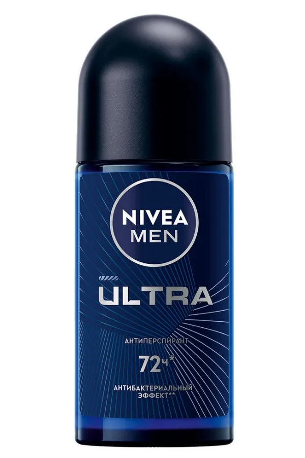 NIVEA MEN антиперспирант ultra 50мл ролл 80031