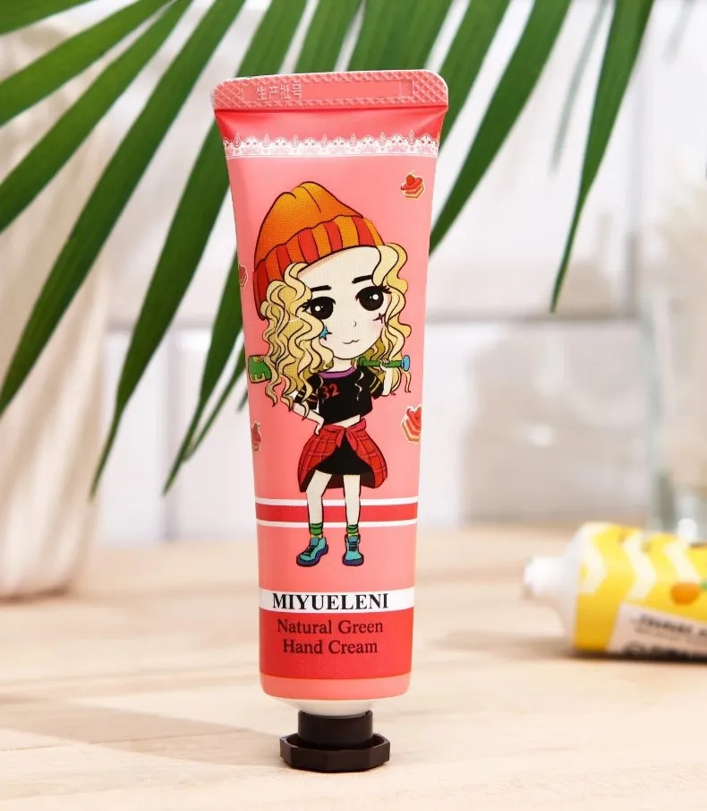 MIYUELENI крем д/рук c экстрактом клубники 30г